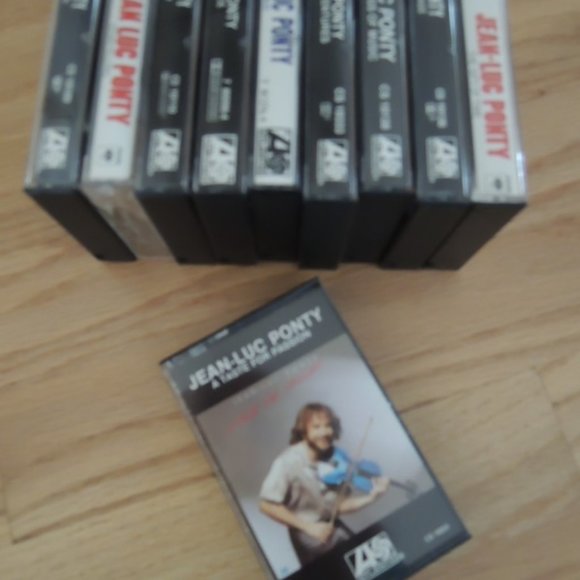Jean Luc Ponty Lot 10 Cassette Tapes Atlantic + Columbia Label - Never Used - Picture 6 of 9